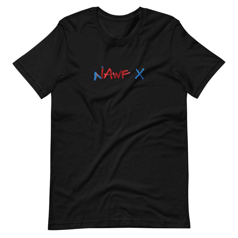 Blue and Red NAWFX Unisex T-Shirt