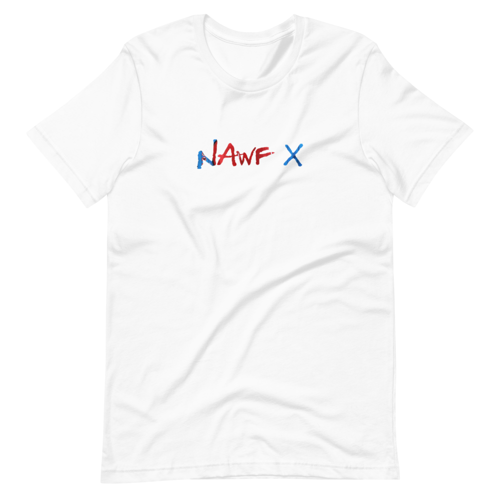 Blue and Red NAWFX Unisex T-Shirt