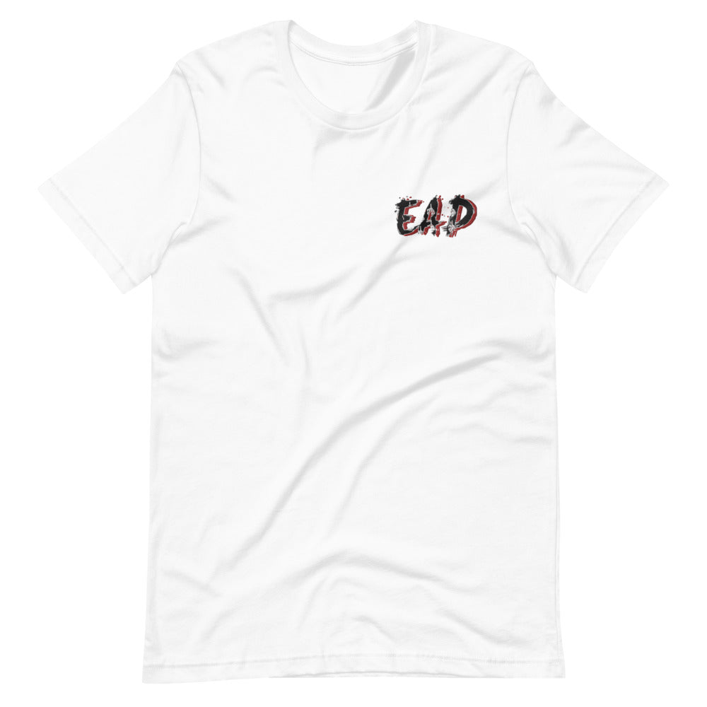 Red and Black "EAD" Unisex T-Shirt