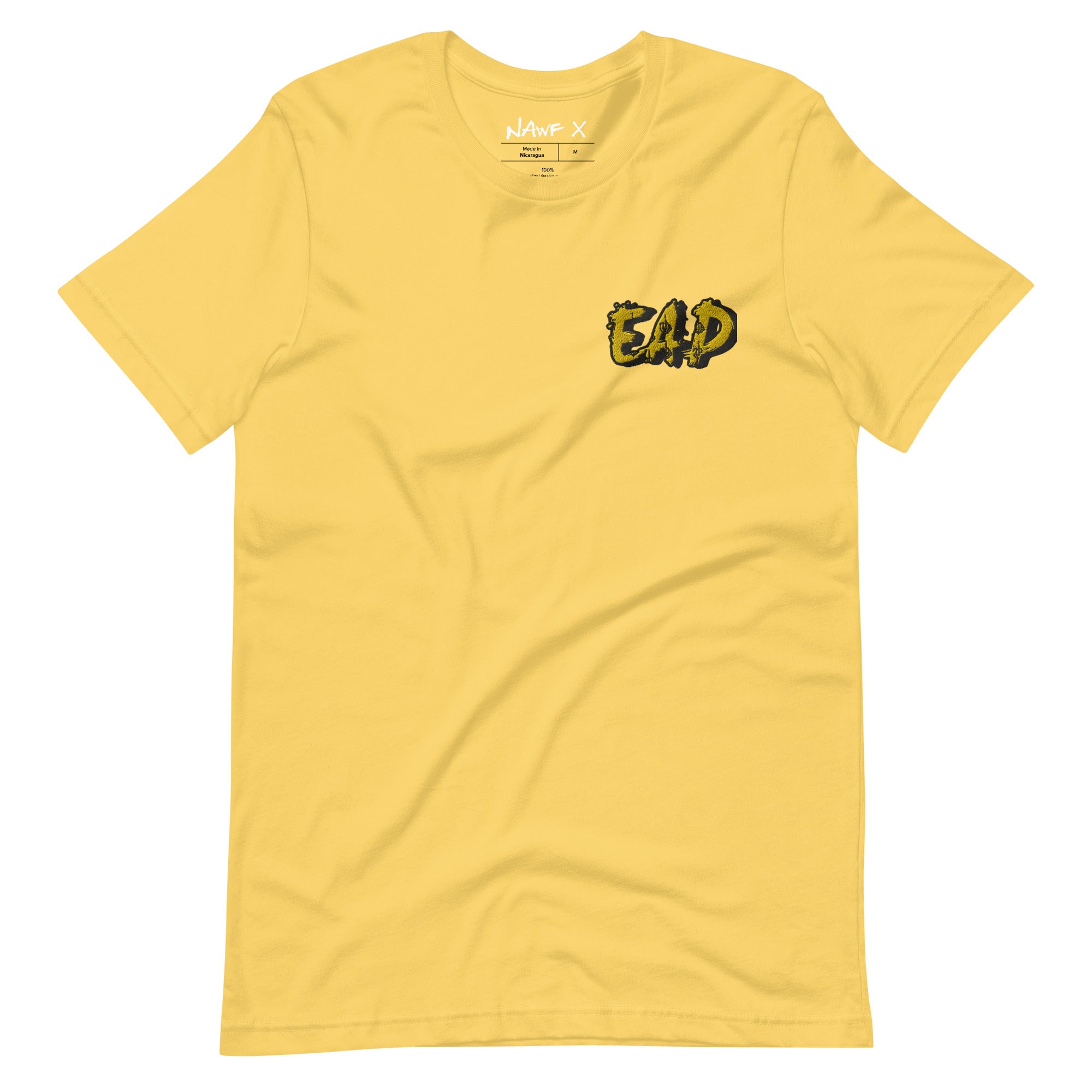 Black and Yellow Unisex t-shirt